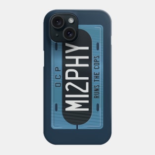 OCP Runs The Cops License Plate Phone Case