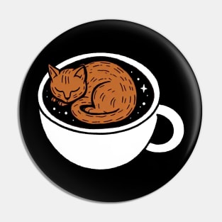 Cup Cat Nap Pin