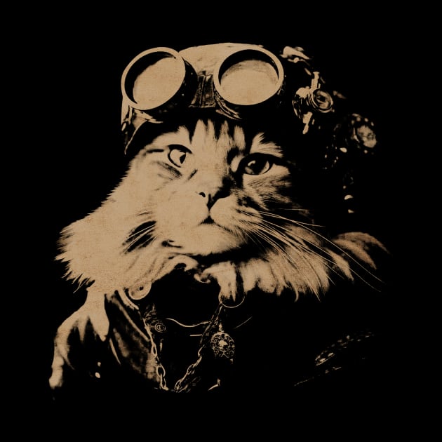 Pilot cat by MasutaroOracle