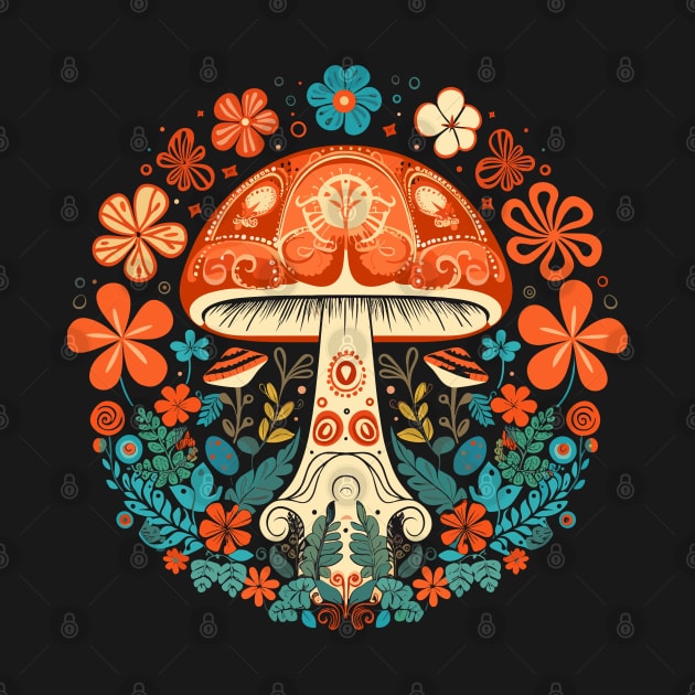 Retro Mushroom by MushMagicWear