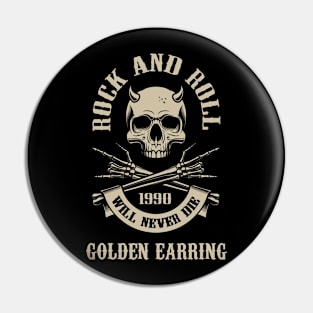 Never Die Golden Pin