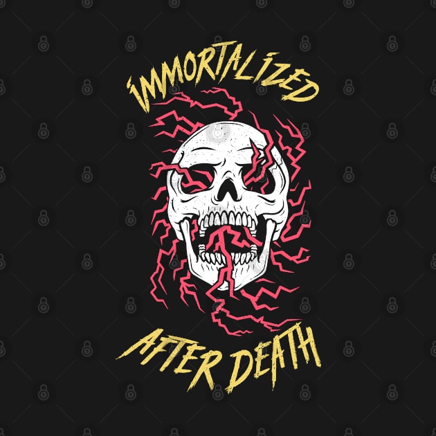 Immortalized in Death by PizzaZombieApparel