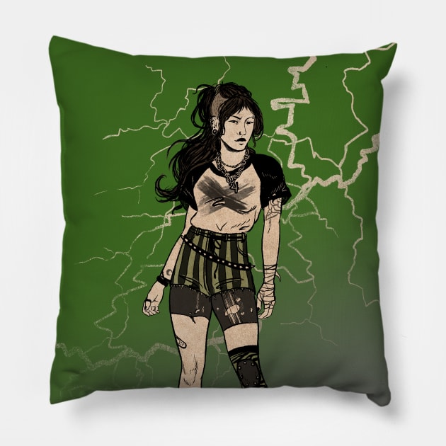 Sailor Jupiter Pillow by aLouro