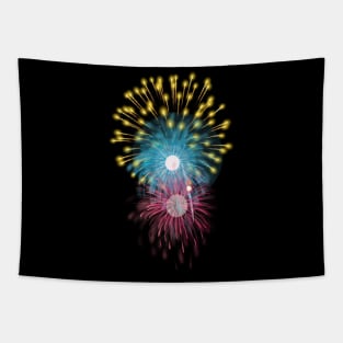 The colourful firework Tapestry