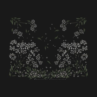 baby's breath design T-Shirt