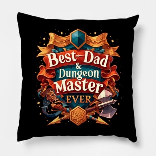 BEST DAD & DUNGEON MASTER Pillow