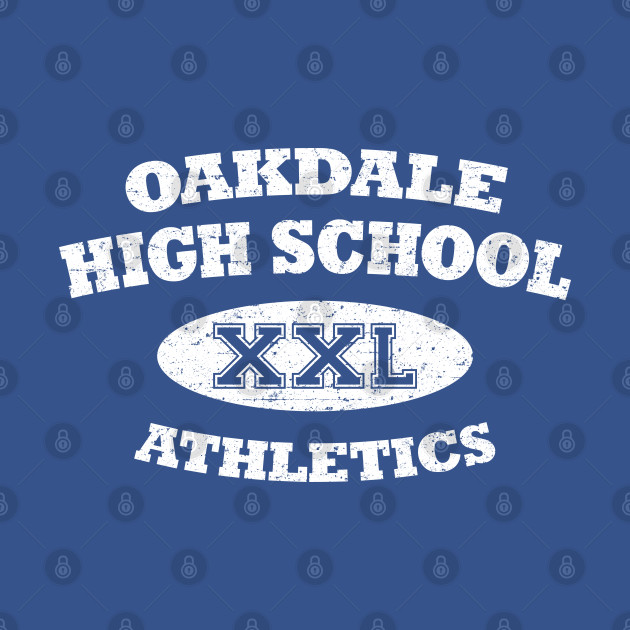 Discover Oakdale High School Athletics (White/Worn) - Oakdale High School Athletics - T-Shirt