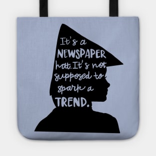 Newspaper Hat Tote