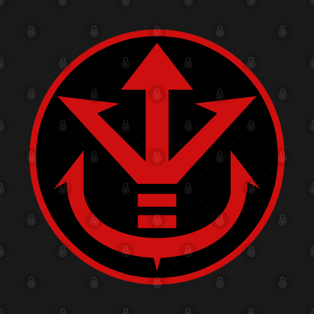 Saiyan Royal Family Symbol by theboonation8267