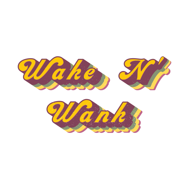 Wake n Wank - Mug design by Girls on Porn