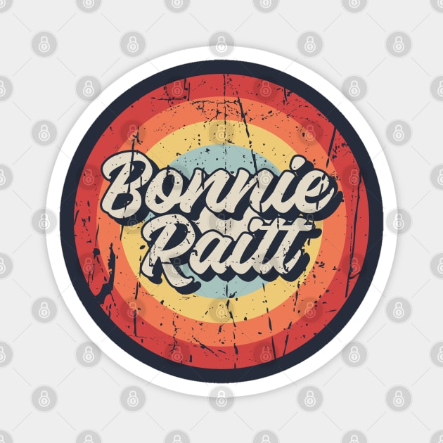 Bonnie Raitt Retro Magnet by Jurou