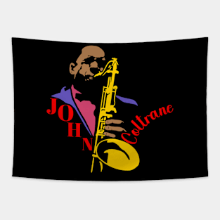 John Coltrane t-shirt Tapestry