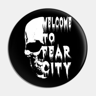 Lucifer Jones - Welcome to Fear City Pin