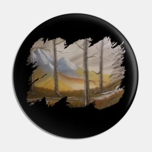 Fall Mountains Pin