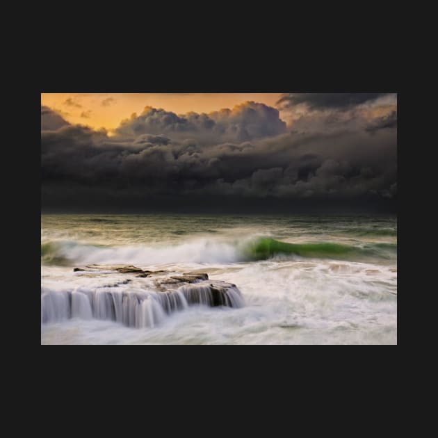 Stormy seascape by dags