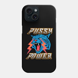 Puss Power Fierce Pussy Cat Retro Feminist Phone Case