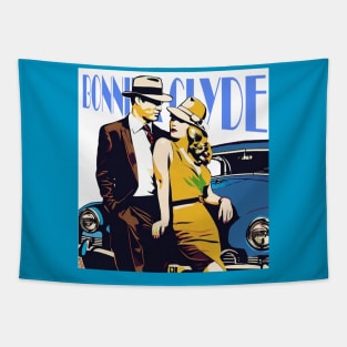 Bonnie and Clyde Tapestry