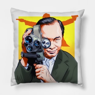 John Woo - An illustration by Paul Cemmick Pillow