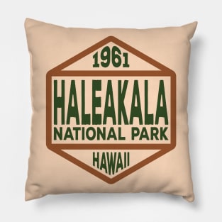 Haleakala National Park badge Pillow