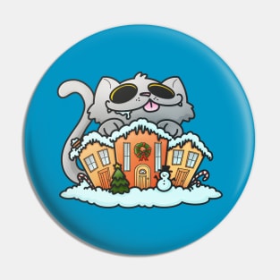 Yule Cat Pin