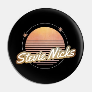 stevienicks retro dark moon Pin