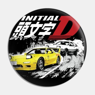 Initial D FD RX7 Stage 1 Drifting - Keisuke Takahashi's RedSuns vs takumi 86 Pin