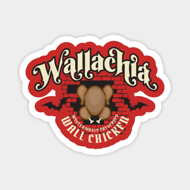 Wallachia Wall Chicken Magnet by Pufahl