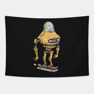 Robot Skate Tapestry