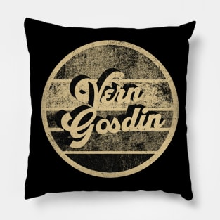 Vern Gosdin Art drawing Pillow