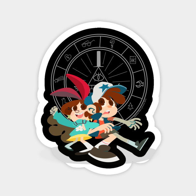 Pine twins Magnet by DeAnimation