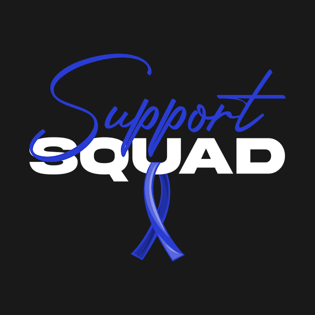 Colon Cancer Support by TheBestHumorApparel
