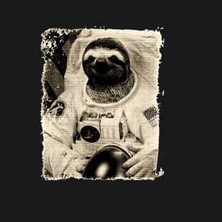 Sloth Astronaut T-Shirt