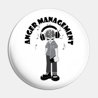 Anger management Pin