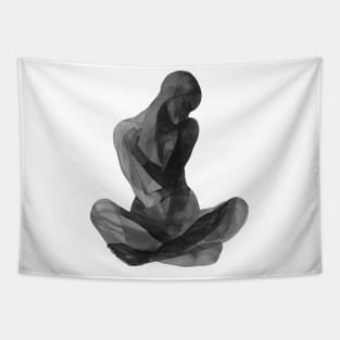 Abstract Painting Woman body Tapestry