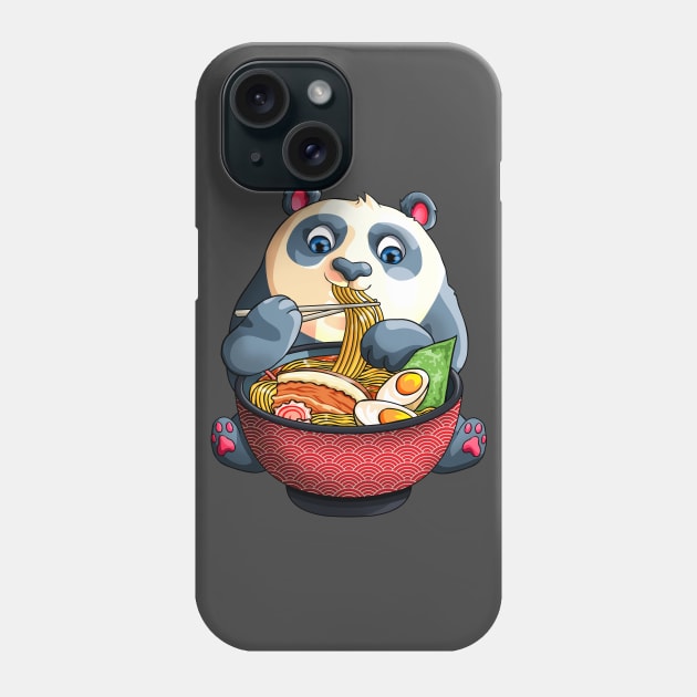 Kawaii Panda Noodles Cute Anime Panda Ramen Otaku Weeaboo Phone Case by Blink_Imprints10