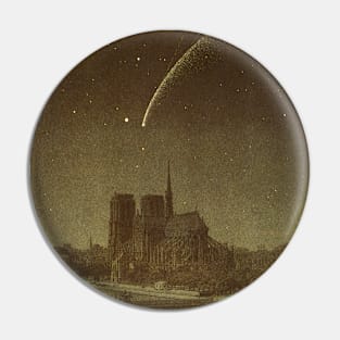 Donati Comet over Paris, France by Amedee Guillemin, 1858 Pin