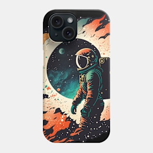 Astronaut in the void Phone Case