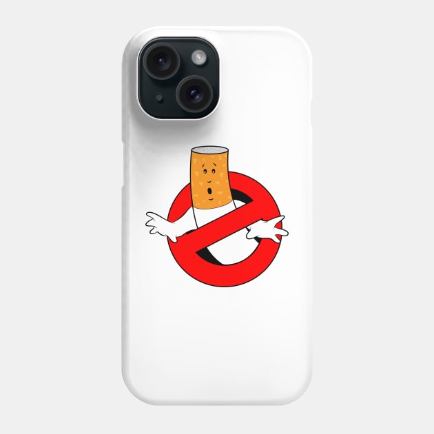 Cartoon No Smoking Sign Phone Case by STARSsoft