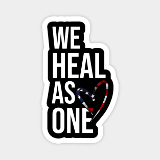 We Heal As One Magnet