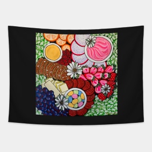 Spring Charcuterie Board Tapestry