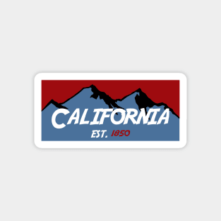 California Mountains Magnet