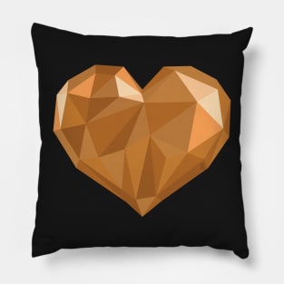 heart of gold Pillow