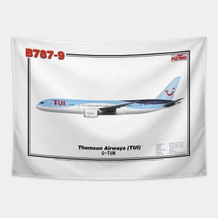 Boeing B787-9 - Thomson Airways (TUI) (Art Print) Tapestry