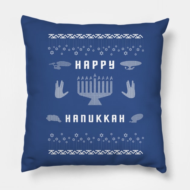 Trek Hanukkah Pillow by bingpot