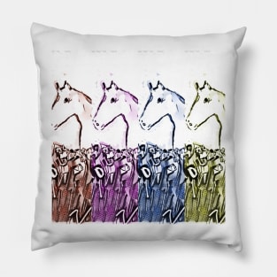 Horses Pillow