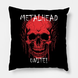 we are metalhead Pillow