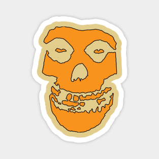 Crimson Ghost - Orange Solid Magnet