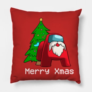 Impostor Santa Claus Pillow