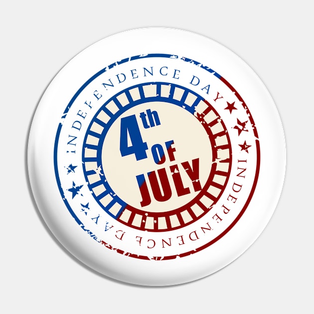 Independen Day 4th of July Pin by DinoAdnan