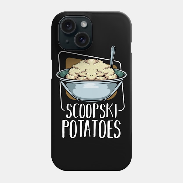 Scoopski Potatoes - Vegetable Potato Food Phone Case by Lumio Gifts